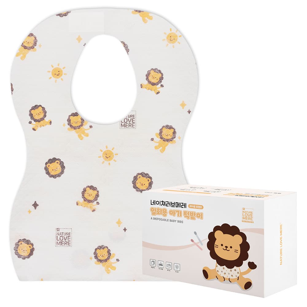 네이쳐러브메레 일회용 아기턱받이