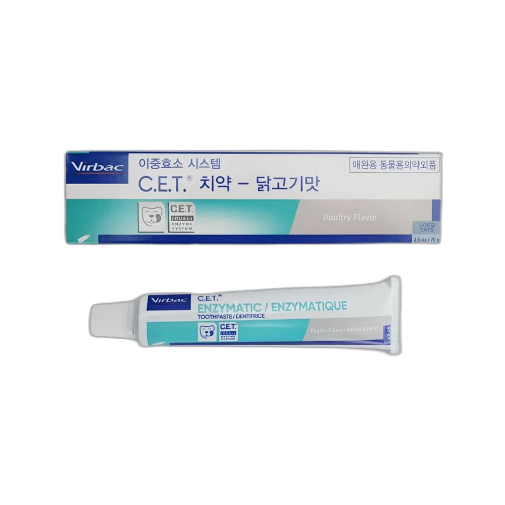 버박 CET 치약 닭고기맛