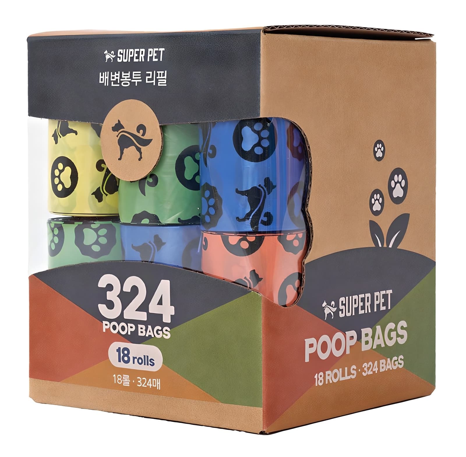 도그아이 POOP BAGS 배변봉투 리필