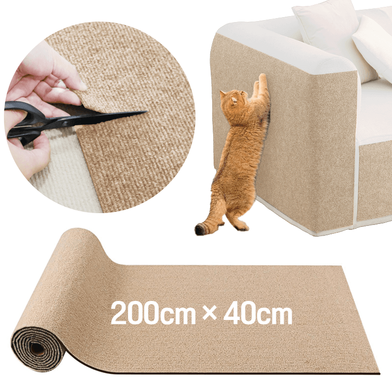 츄르몽 잘라쓰는 부착형 스크래처 붙이는 고양이 스크래쳐