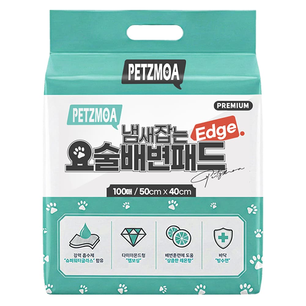 페츠모아 냄새잡는 요술 배변패드 엣지 레몬향