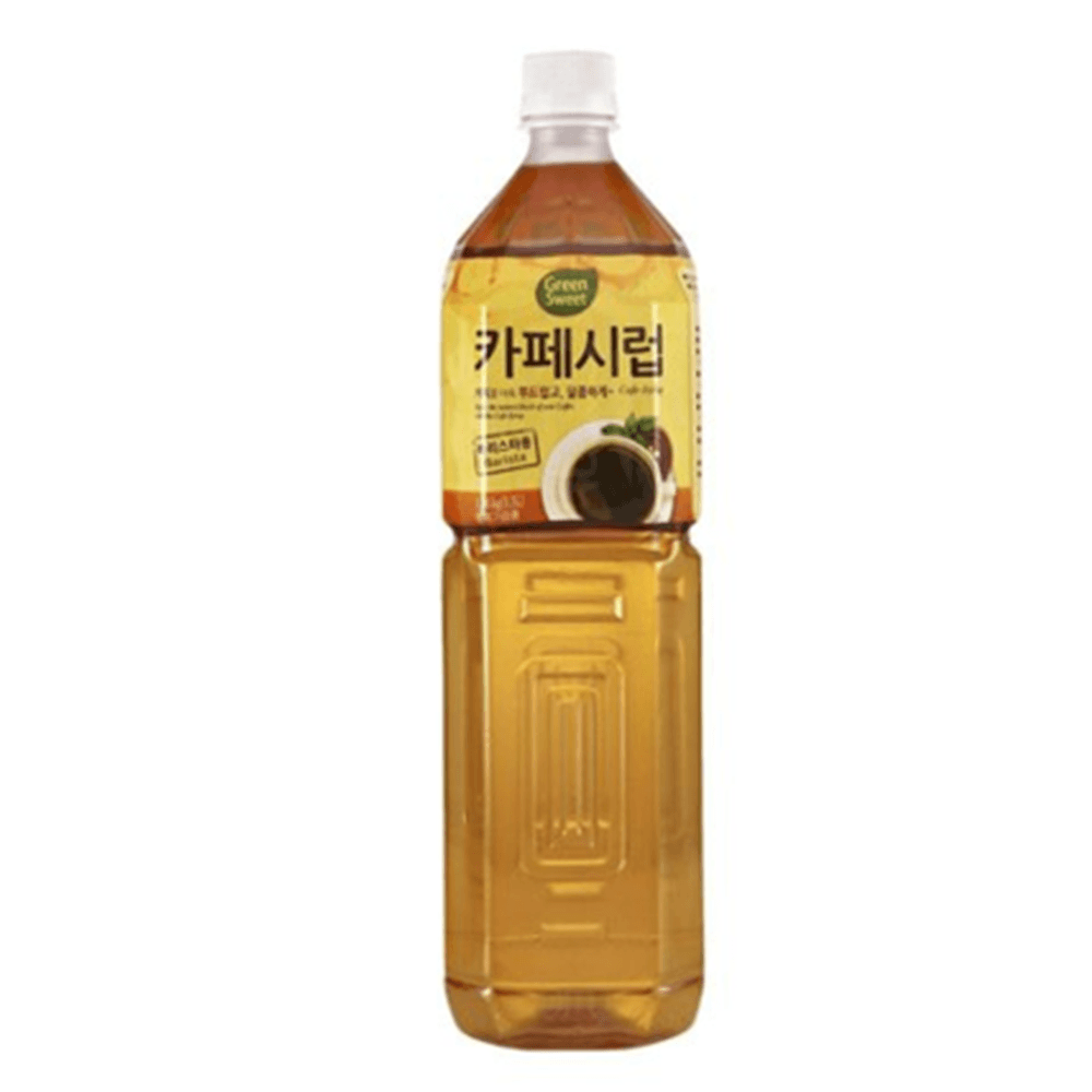 그린스위트 카페시럽 1.5L 카페 커피용시럽 슈가 업소용