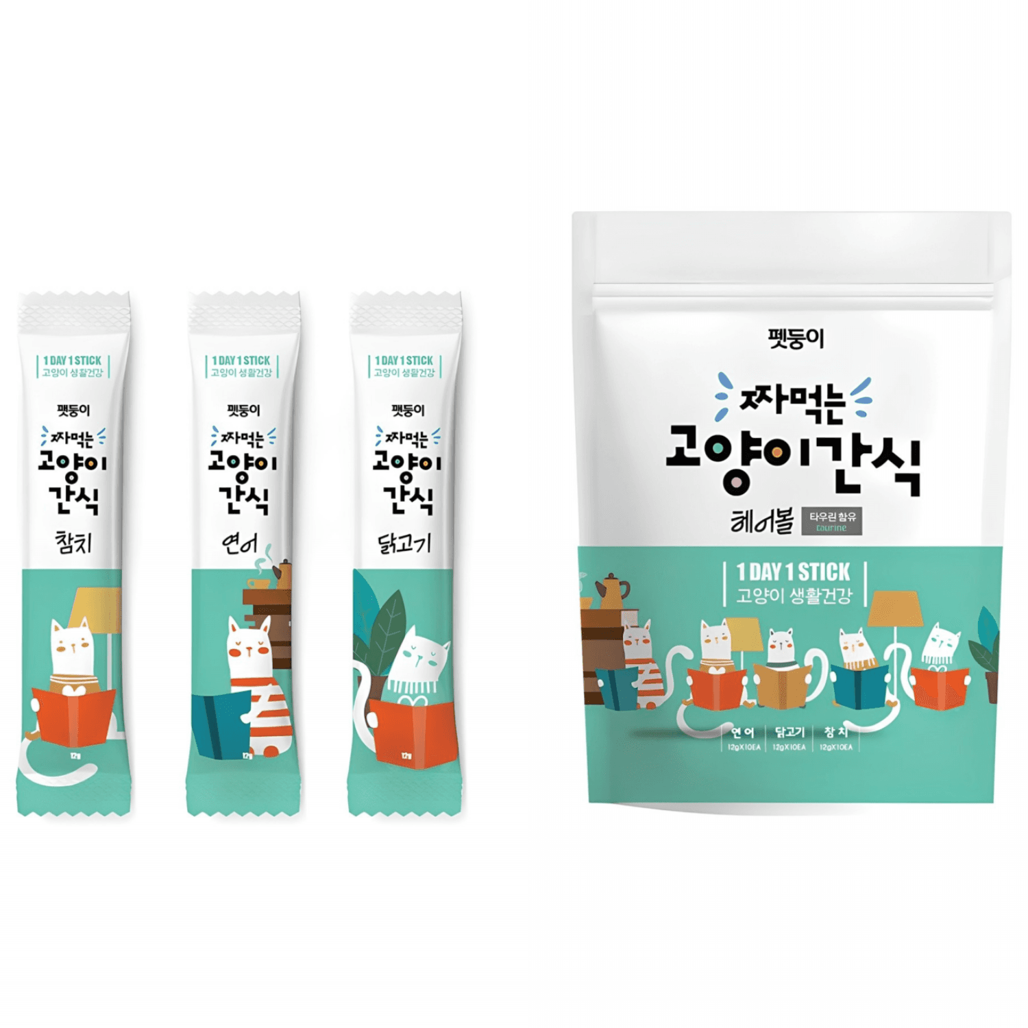 펫둥이 짜먹는 고양이 간식