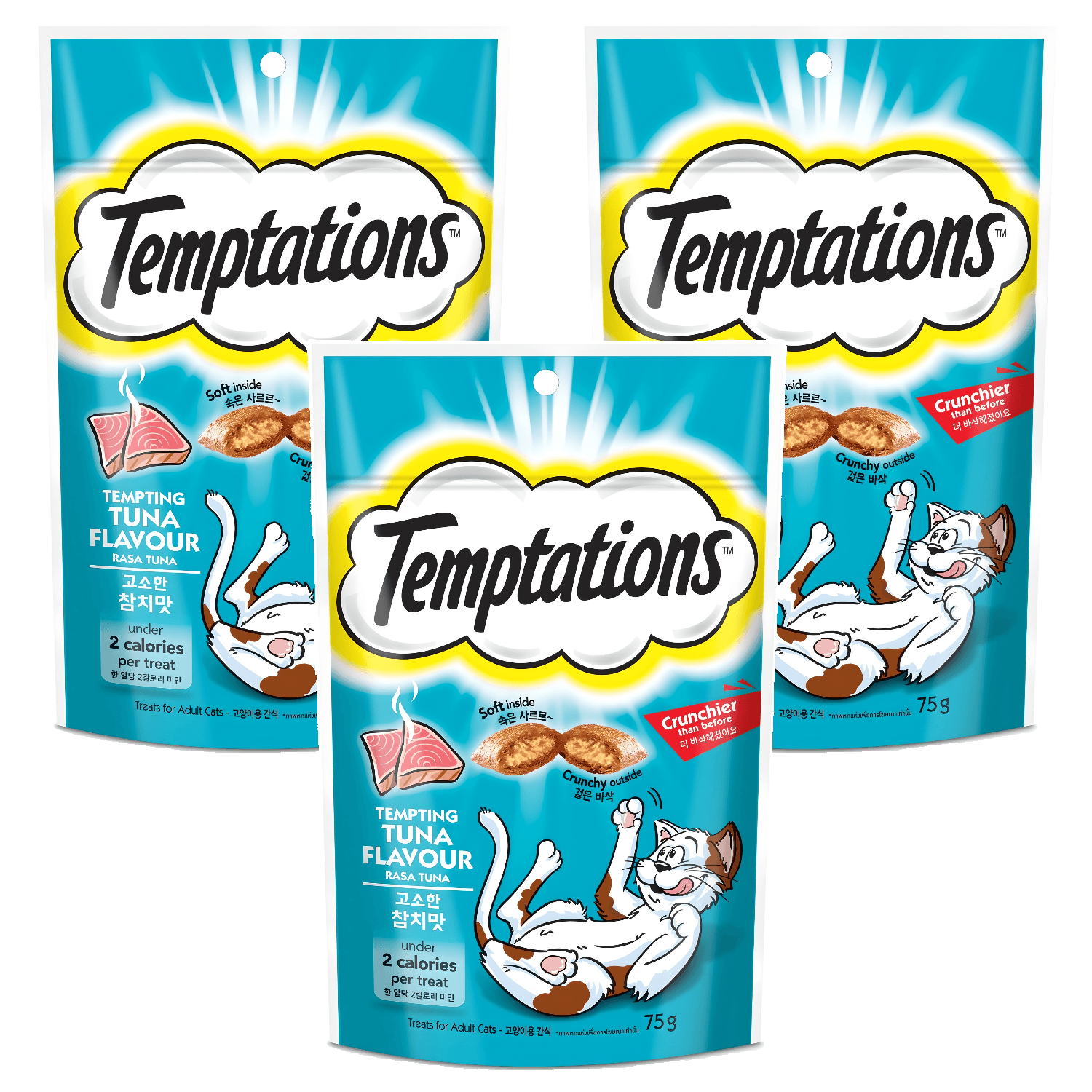 템테이션 고양이 메가팩 스낵 간식