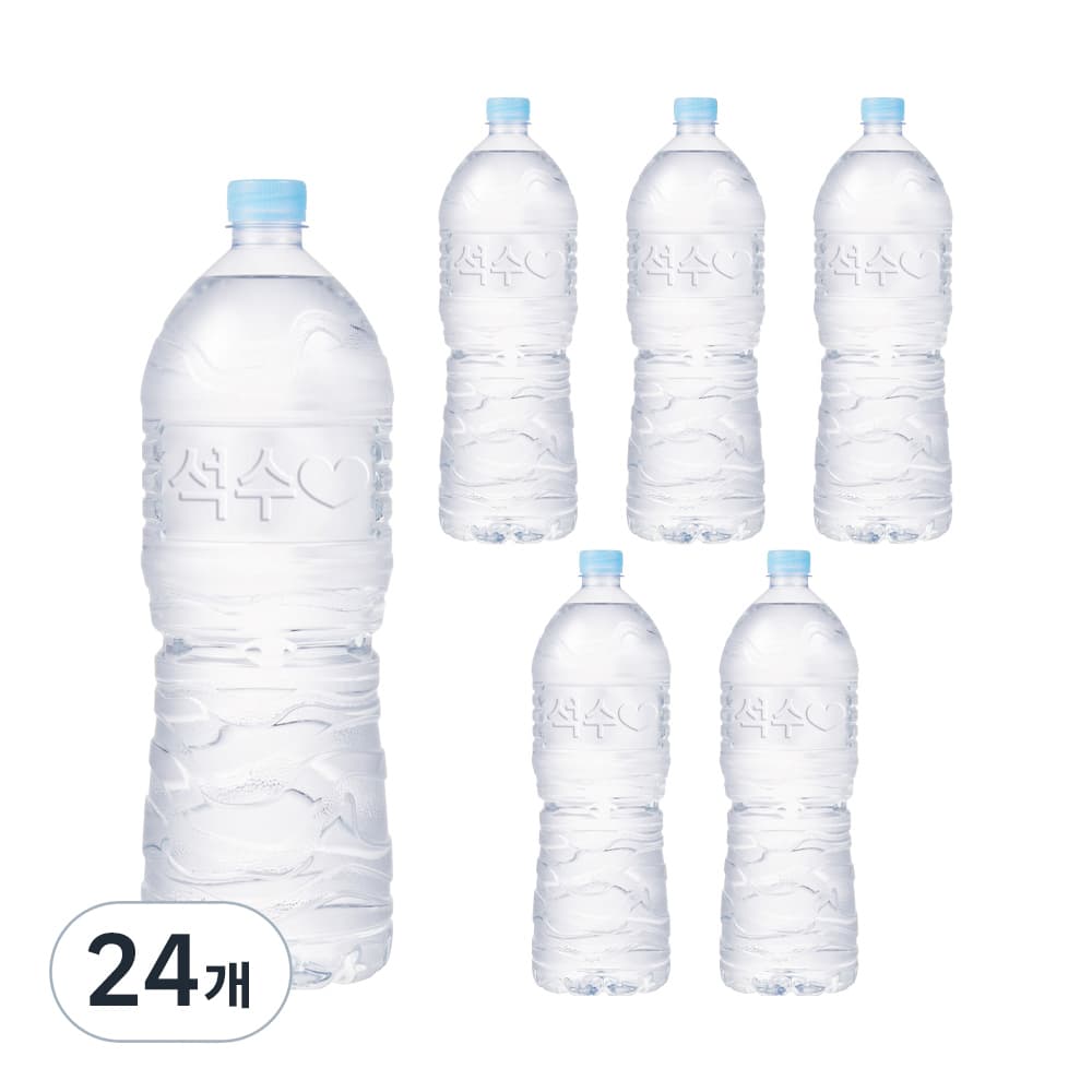 석수 무라벨, 500ml, 100개
