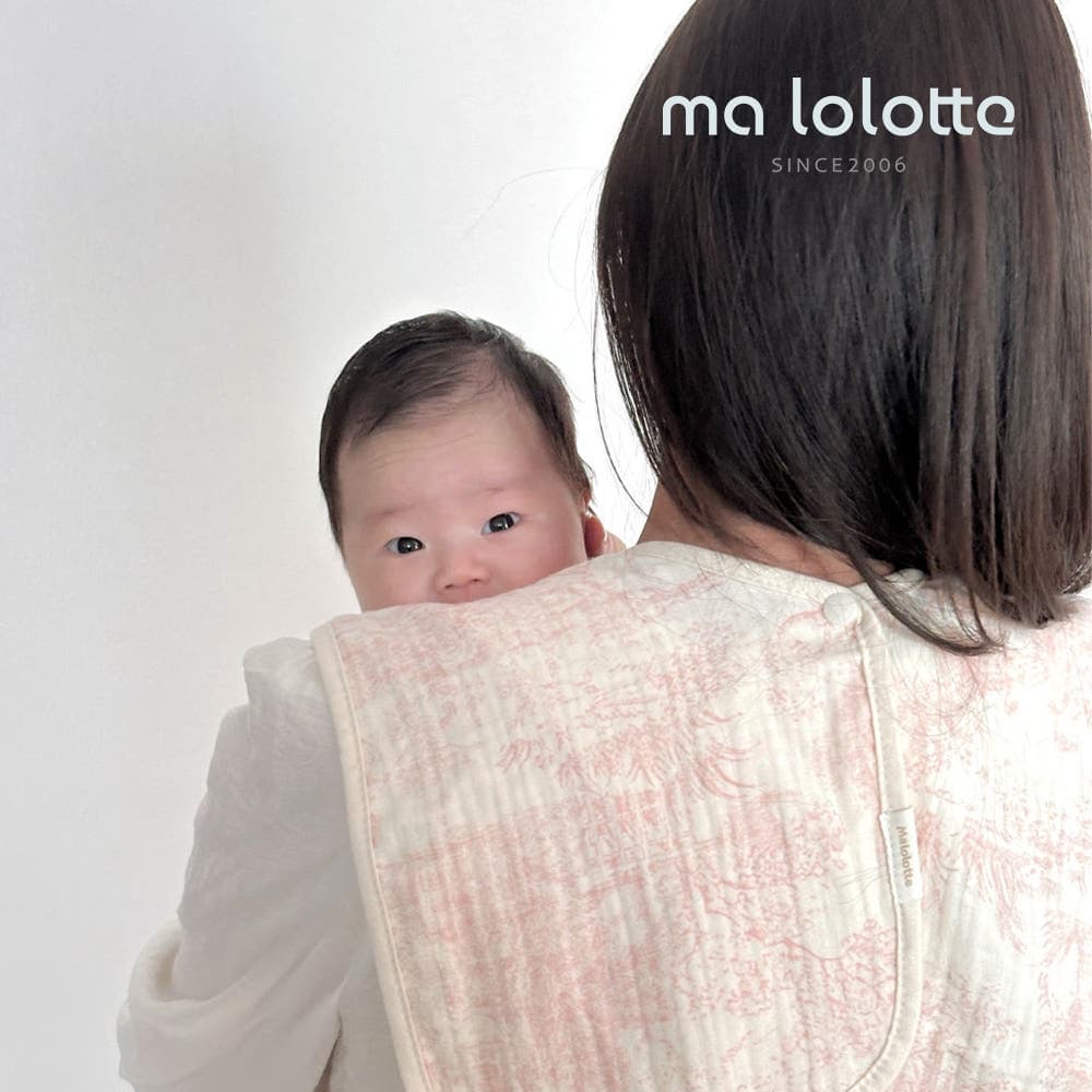 마롤로뜨 엄마 턱받이 수유 앞치마 가리개 가운 트림패드 침받이 조끼