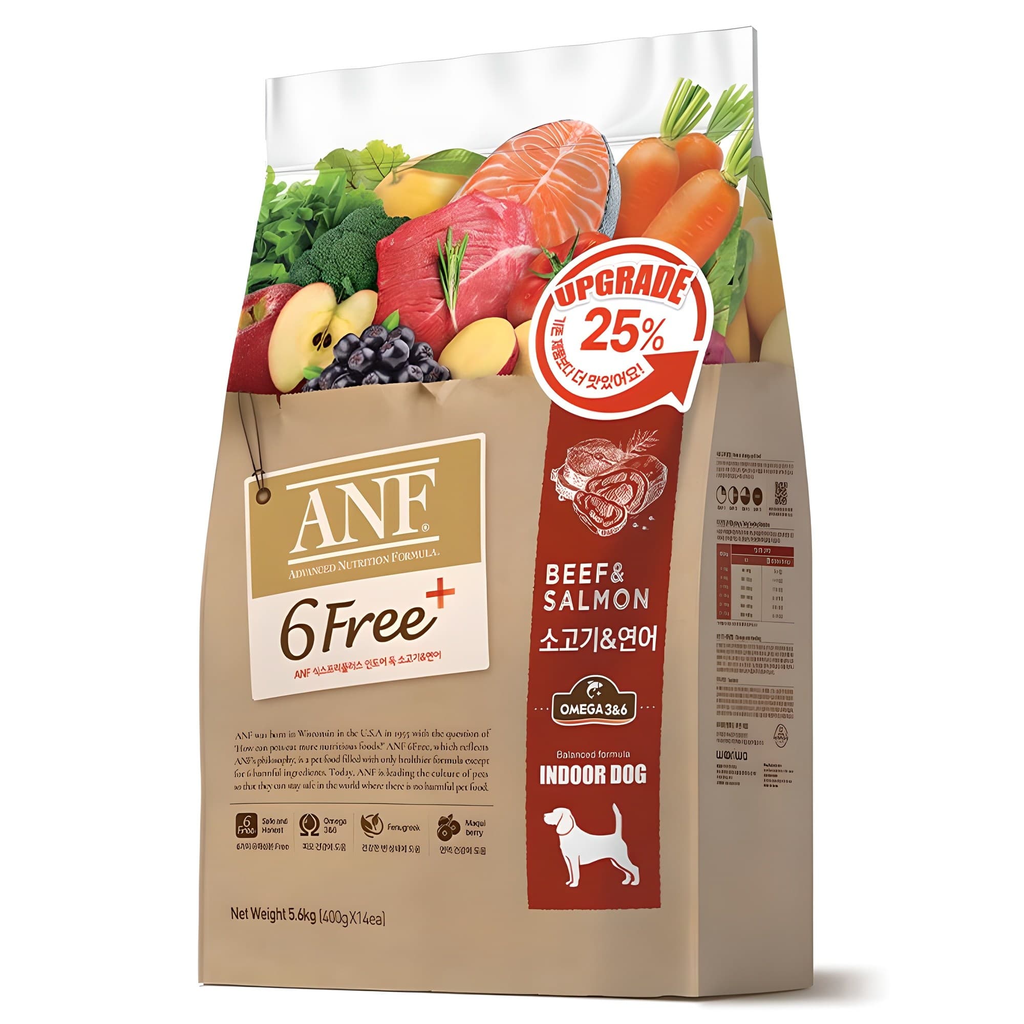 ANF 전연령 독 식스프리 플러스 레드 건식사료