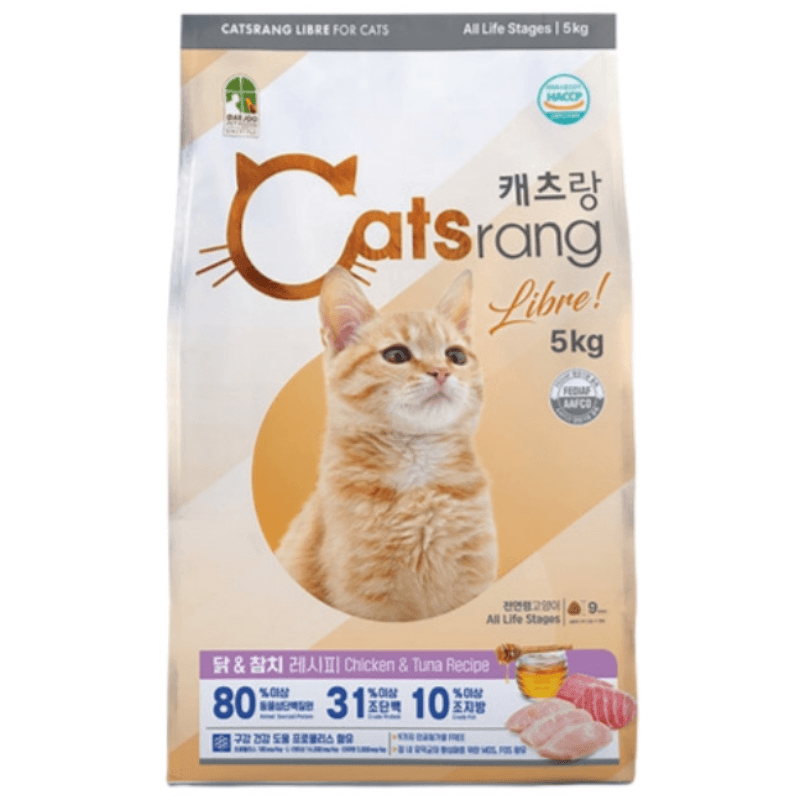 캐츠랑 5kg 캣츠랑 전연령 사료 고양이사료 1개 2개 4개