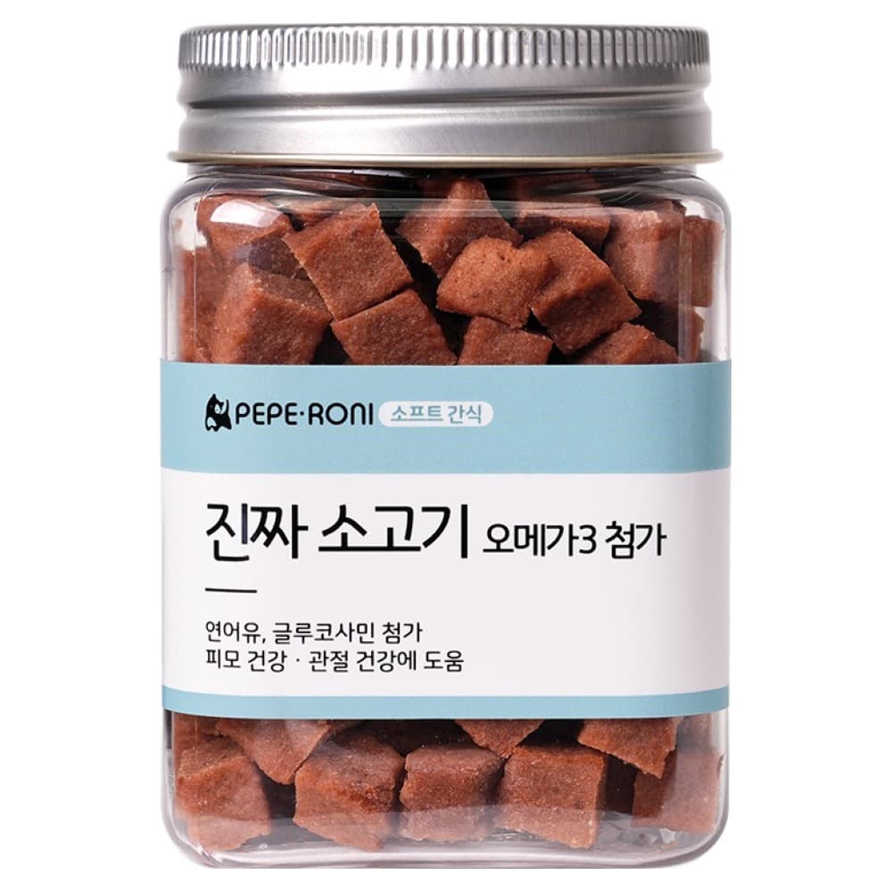 페페로니 강아지 진짜 오메가3 져키