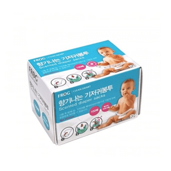 프로그 향기나는 기저귀봉투 베이비파우더향 100p