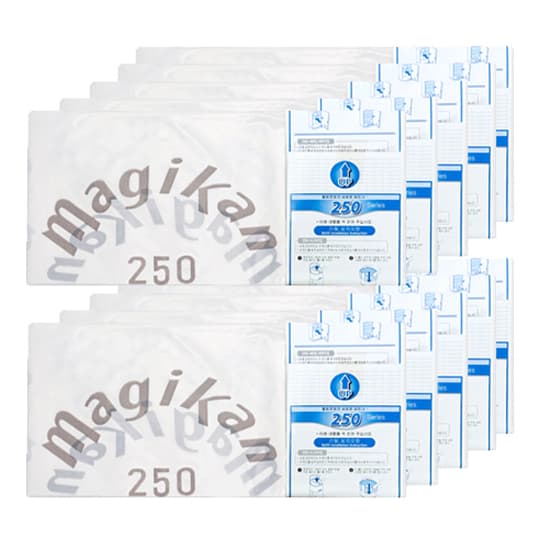 매직캔 매직롤 280 화이트 로고 인쇄 리필