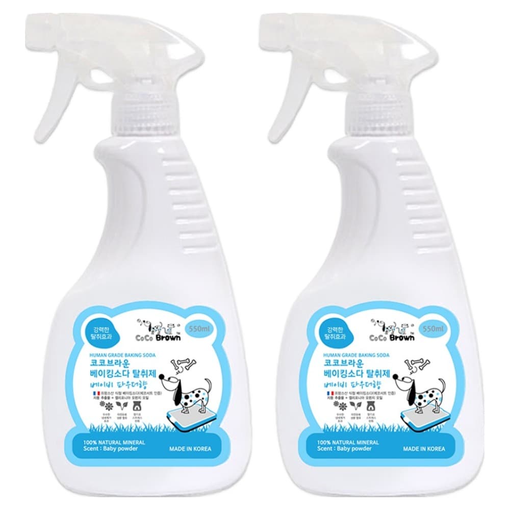 코코브라운 애완동물용 베이킹소다 탈취제 베이비파우더향